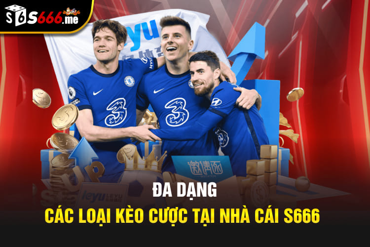 Đa dạng các loại kèo cược tại nhà cái S666